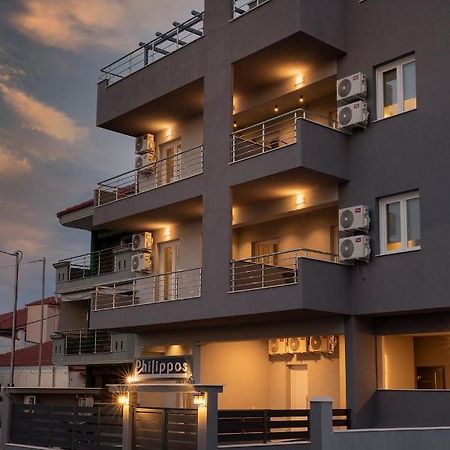 Philippos Residences Leptokaryá Luaran gambar