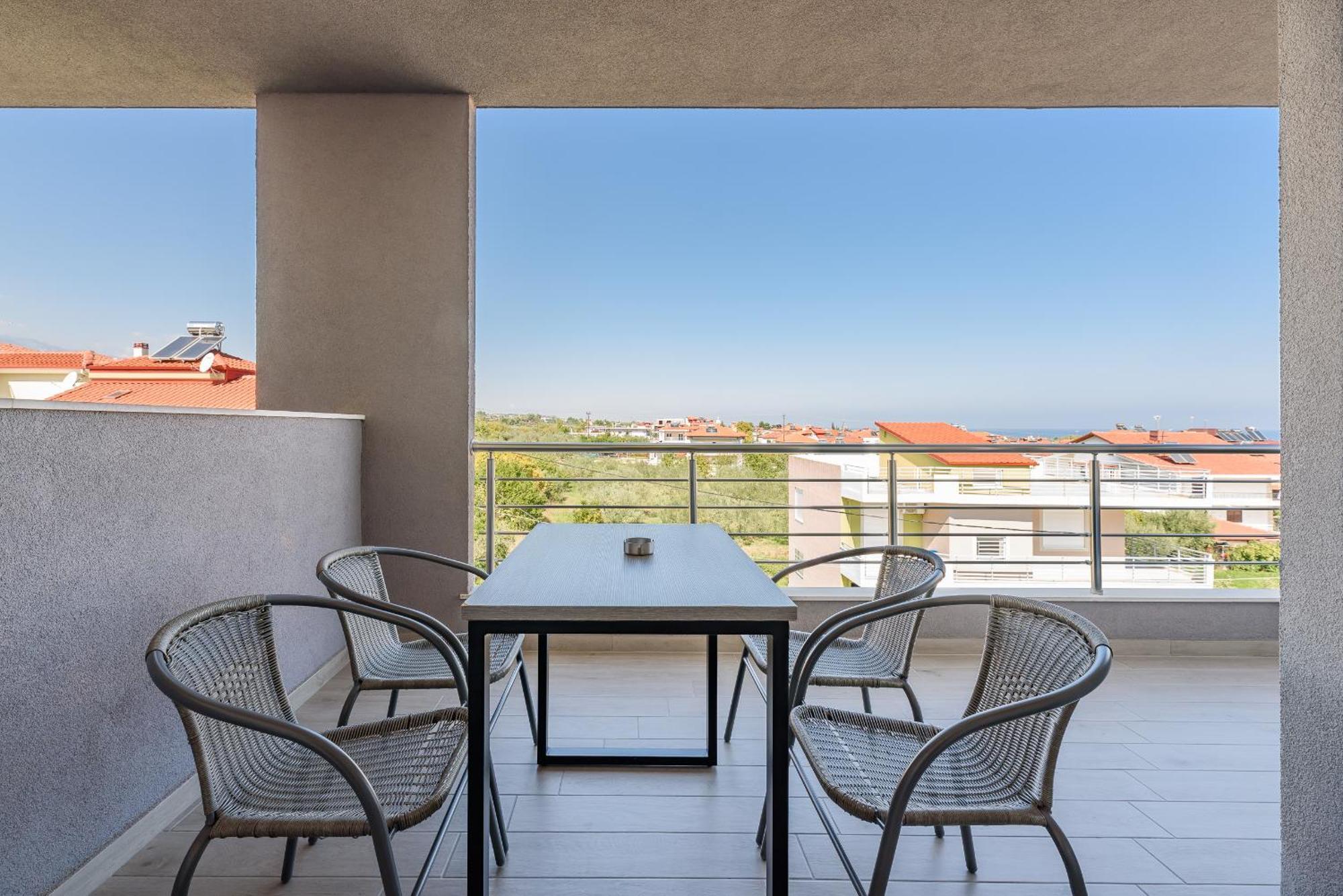 Philippos Residences Leptokaryá Luaran gambar