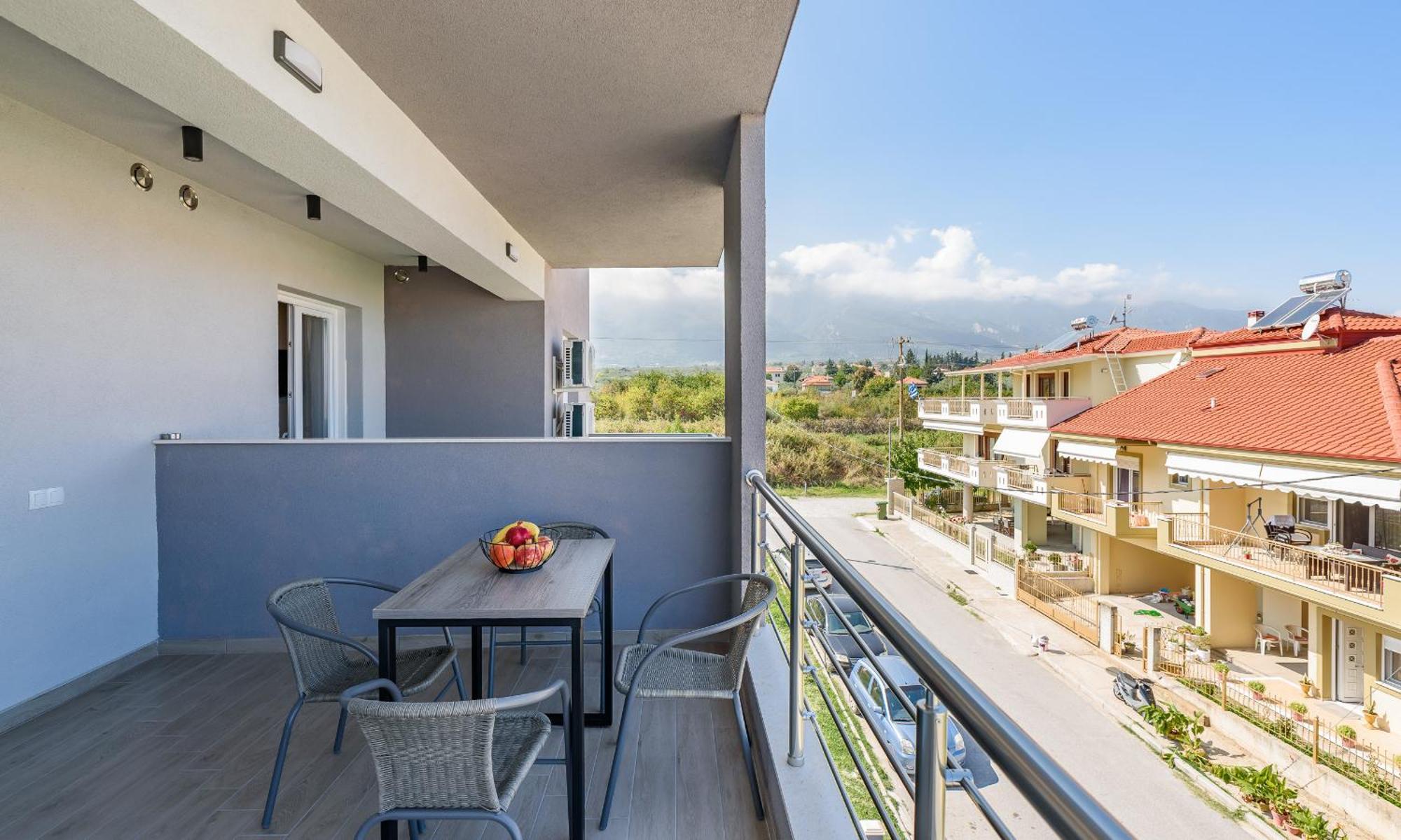 Philippos Residences Leptokaryá Luaran gambar