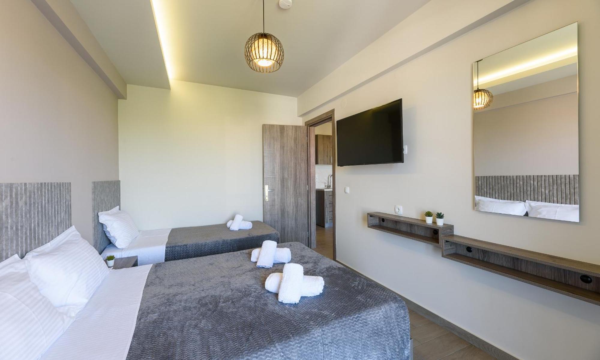 Philippos Residences Leptokaryá Luaran gambar