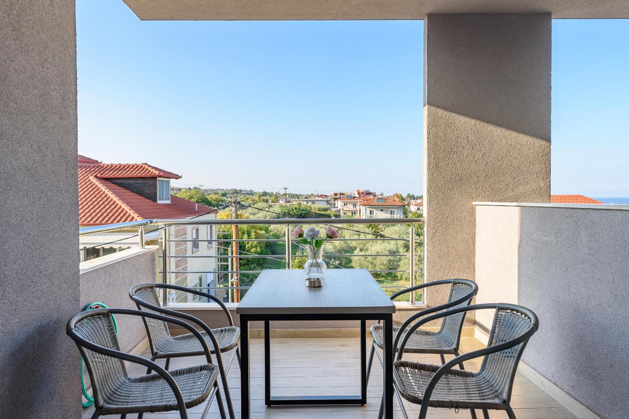 Philippos Residences Leptokaryá Luaran gambar