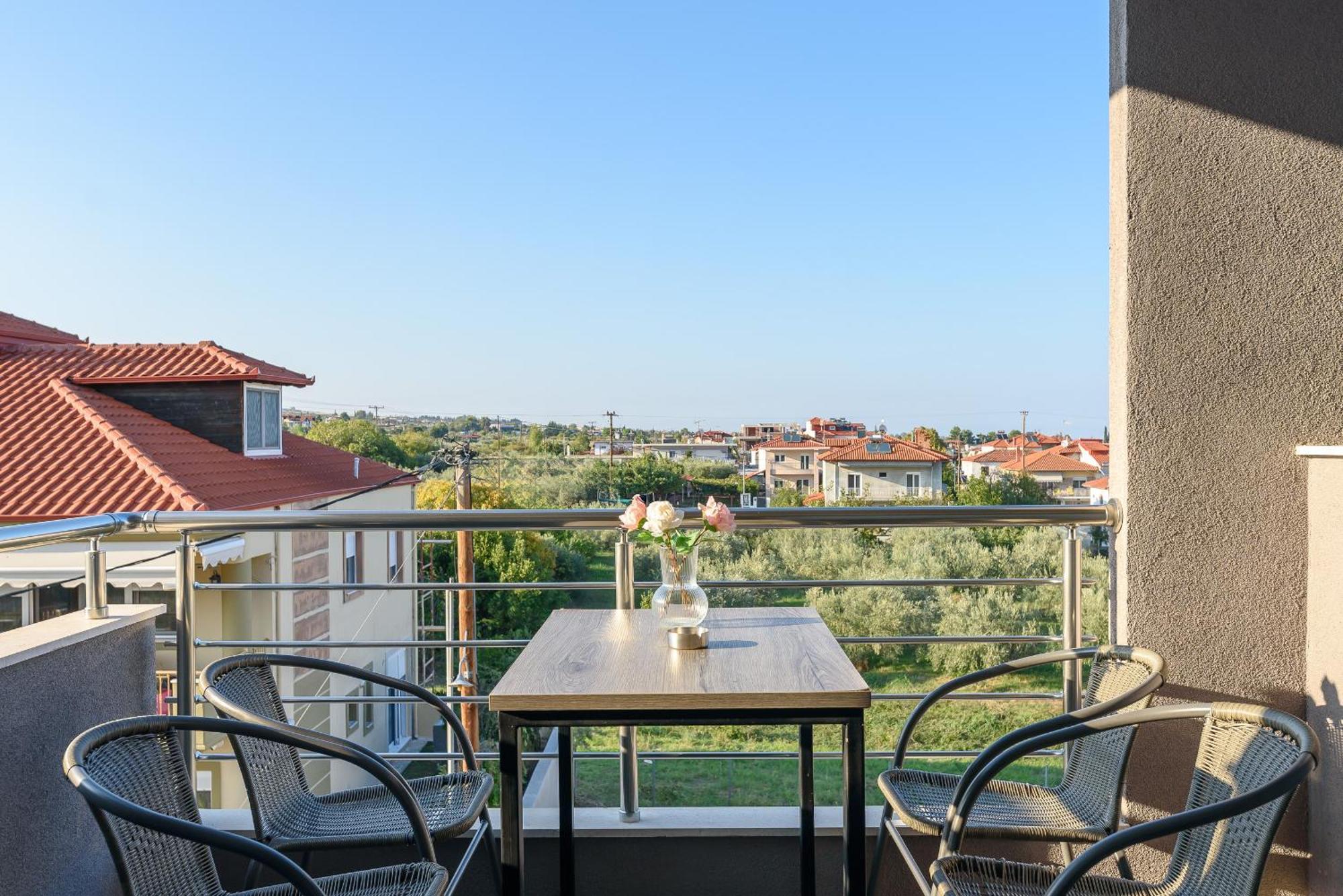 Philippos Residences Leptokaryá Luaran gambar