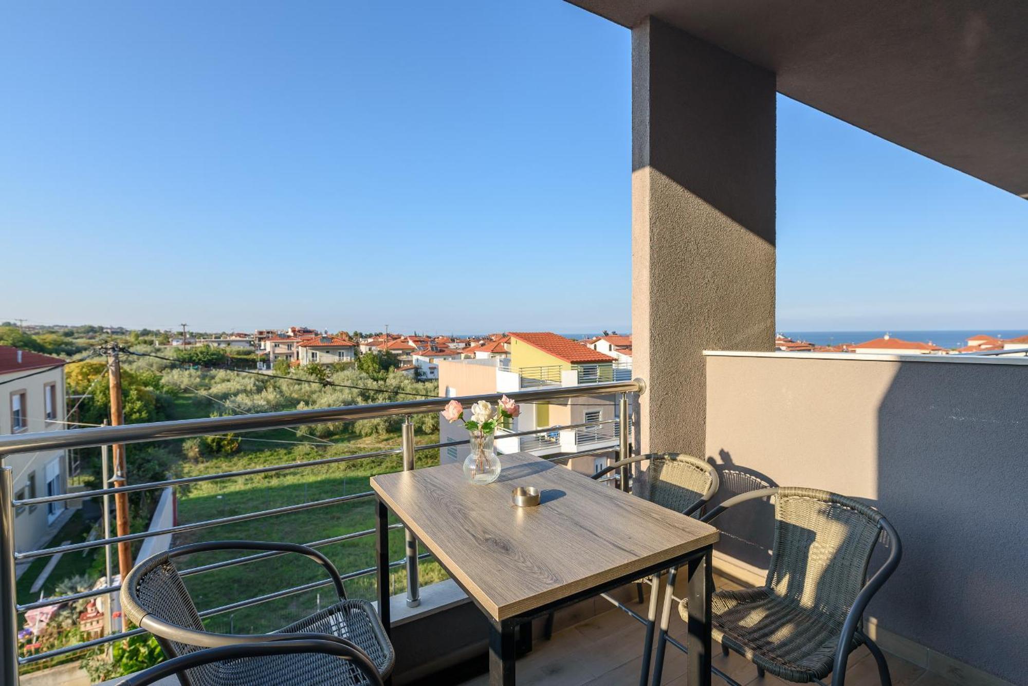 Philippos Residences Leptokaryá Luaran gambar